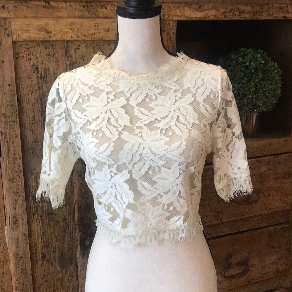 Lace Crop Top